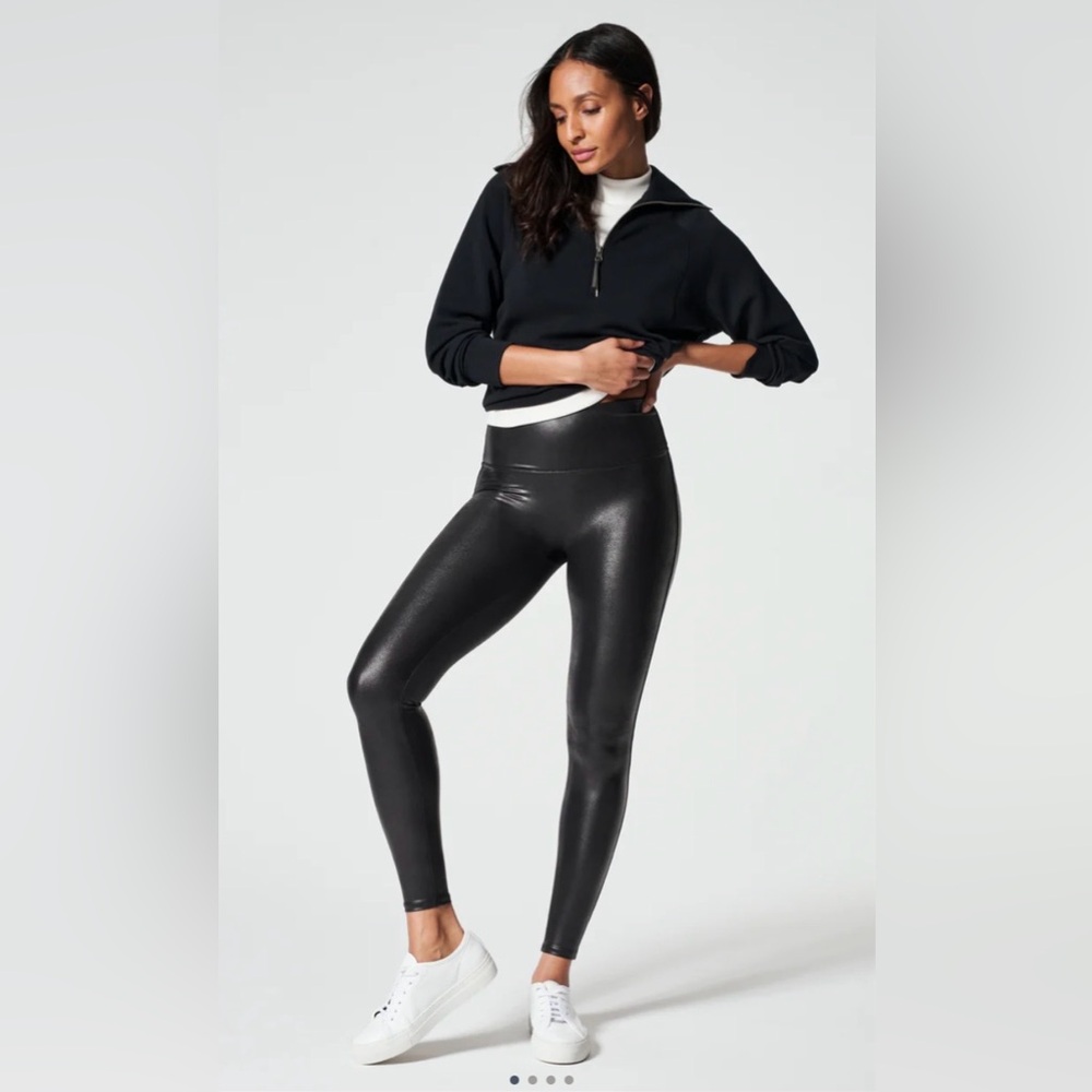 SPANXshape™ Faux Leather Leggings | women’s medium